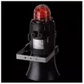 zdjęcie urządzenia - system przeciwpożarowy - syrena i lampa xenonowa